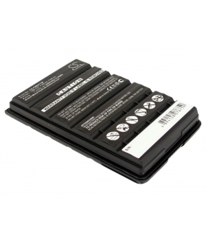Batterie 7.2V 1.8Ah Ni-MH pour Radio Vertex FT-250E, VX-800V
