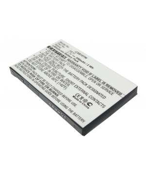 3.7V 0.55Ah Li-ion battery for Xact Communication Wristlinx x2x