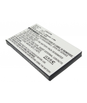 Batterie 3.7V 0.55Ah Li-ion pour Xact Communication Wristlinx x2x