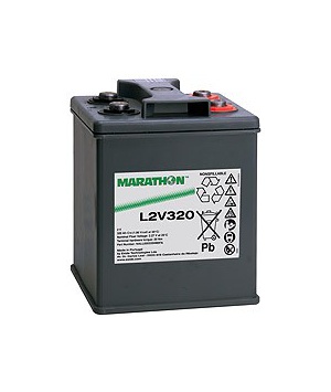Batterie Plomb 2V 320Ah Exide (208X201X282) (L2V320) 