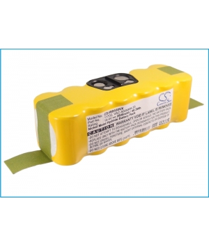 Batterie 14.4V 2.8Ah Ni-MH pour Klarstein Cleanfriend Veluce R290