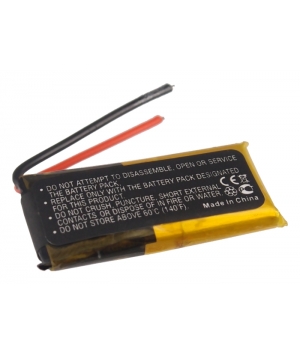 Batterie 3.7V 0.08Ah LiPo pour Plantronics Voyager 855