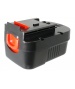 Batteria 14.4V 2Ah Ni-MH per Black & Decker BDG14SF-2