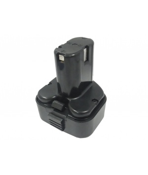BATTERIE 9.6V 2AH NI-MH TYPE EB9 POUR HITACHI CK 12D, WH 8DC (EB9B)