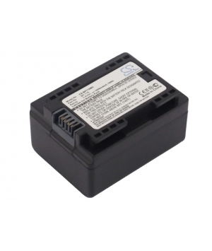 3.6V 1.6Ah Li-ion batterie für Canon IXIA HF M56