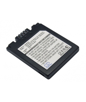 Batterie 3.7V 0.7Ah Li-ion pour Panasonic Lumix DMC-F1