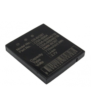 3.7V 0.71Ah Li-ion batterie für Panasonic DMC-FX2B