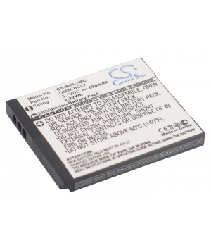 Battery 3.7V 0.6Ah Li-ion DMW-BCL7 for Panasonic Lumix DMC-F5