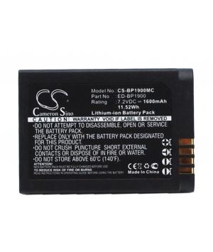 Batteria 7.2V 1.6Ah Li-ion per Samsung EV-NX1ZZZBMBUS