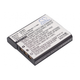 Batteria 3.7V 1Ah Li-ion per Sony Cyber-shot DSC-W170/