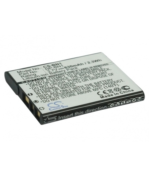 Batería 3.7V 0.63Ah Li-ion para Sony Cyber-shot DSC-T110P