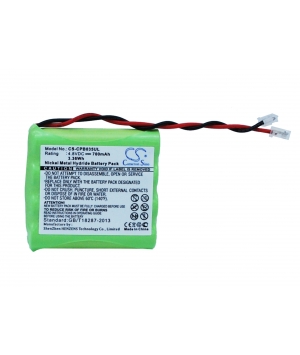 Batteria 4.8V 0.7Ah Ni-MH per Universel AAA x 4