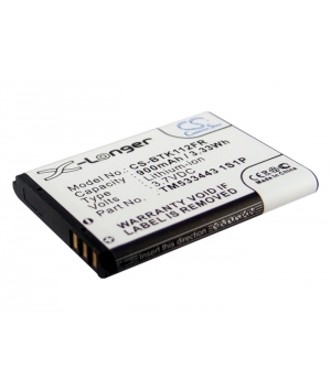 Batteria 3.7V 0.9Ah Li-ion per BLAUPUNKT BT Drive Free 111