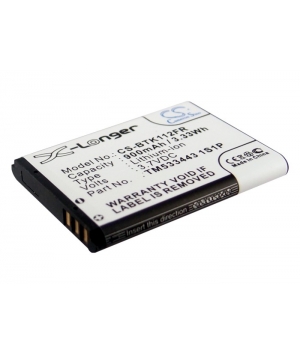 3.7V 0.9Ah Li-ion battery for Callstel BFX-300