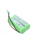 Batterie 2.4V 600mAh NiMh format AA avec connecteur universel