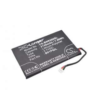 3.7V 2.15Ah Li-Polymer battery for Barnes & Noble BNRV500 3.7V 2.15Ah Li-Polymer battery for Barnes & Noble BNRV500