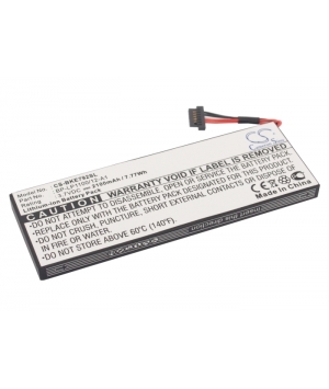 Batterie 3.7V 2.1Ah Li-ion pour Becker BE7928