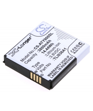 Batterie 3.8V 3.8Ah Li-ion pour Alcatel One Touch Link 4G+ (TLi036A1)