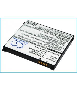 3.7V 1.4Ah Li-ion battery for Acer Liquid S110