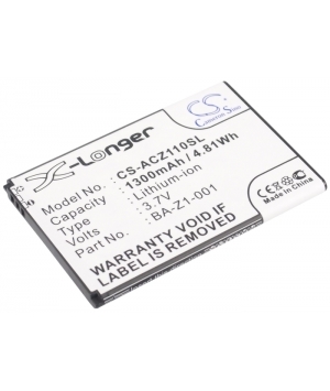 3.7V 1.3Ah Li-ion battery for Acer Liquid Z110 Dou