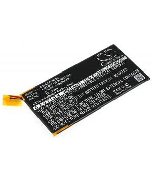 3.8V 4Ah LiPo battery for Amazing P6