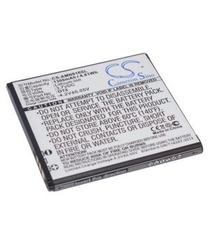 3.7V 1.3Ah Li-ion battery for AMOI N806