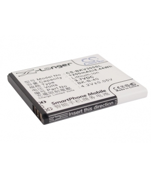 3.7V 1.2Ah Li-ion battery for BBK VIVO E1
