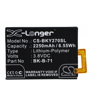Battery 3.8V 2.25Ah LiPo BK-B-71 for BBK VIVO Y18