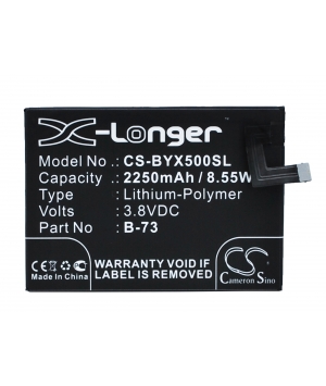 Battery 3.8V 2.25Ah LiPo B-73 for BBK VIVO X5