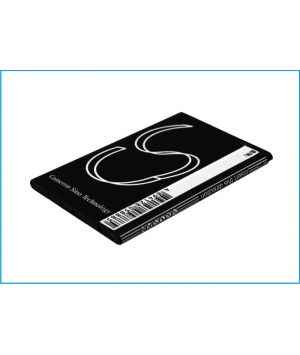 3.7V 1.25Ah Li-ion battery for Blackberry Bellagio