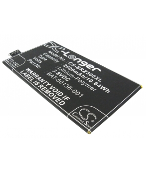 3.8V 2.8Ah LiPo battery for Blackberry A10