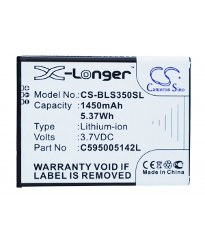 3.7V 1.45Ah Li-ion battery for BLU S350