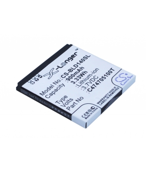 3.7V 0.9Ah Li-ion battery for BLU D140