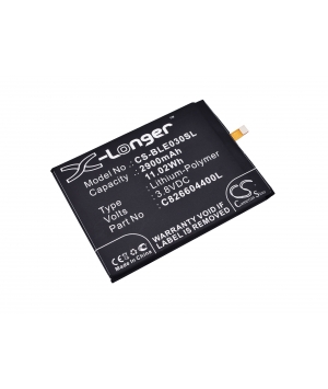 3.8V 2.9Ah LiPo battery for BLU E010Q