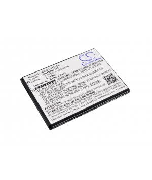 3.7V 1.55Ah Li-ion battery for BLU Studio Mini