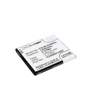3.7V 1.45Ah Li-ion battery for BLU D050L