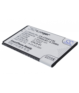 Batteria 3.7V 1.7Ah Li-ion per Coolpad 8710