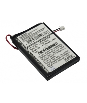 3.7V 1.1Ah Li-ion battery for Audio Guidie Personalguide III Audioguides
