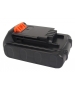 Batterie 20V 2Ah Li-ion pour Black & Decker BDCDMT120