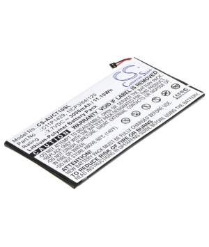Batterie 3.7V 3Ah Li-Po pour tablette Asus P01Z, Zenpad Z170C (C11P191)