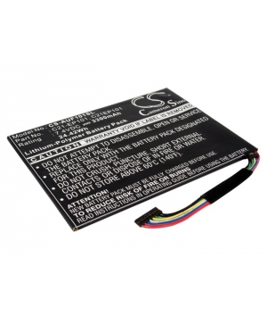 Batería 7.4V 3.3Ah LiPo C22-EP101 para Asus Eee Transformer TR101