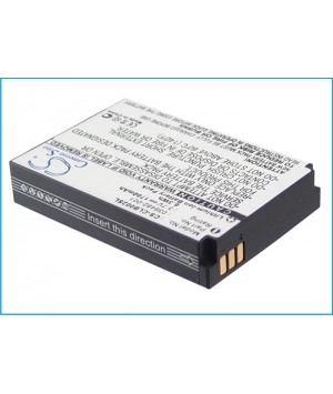 Batería 3.7V 1.7Ah Li-ion para ropa Columbia Omni-Heat