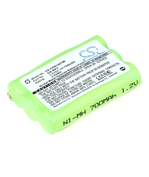 Batterie 3.6V 0.7Ah Ni-MH pour Cobra PR145 Batterie 3.6V 0.7Ah Ni-MH pour Cobra PR145