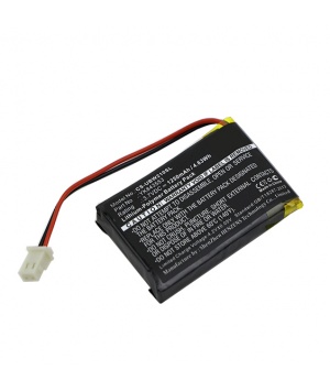 Batterie 3.7V 1.25Ah LiPo pour UNIDEN UBW2101C Camera