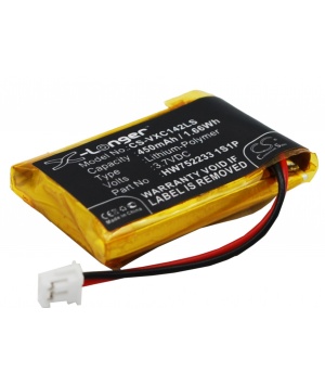 3.7V 0.45Ah Li-Polymer battery for Vancouver 3D-Life/XC142K