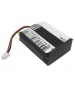 Batterie 7.4V 0.47Ah Li-Polymer pour SportDog SD-1225 Transmitter