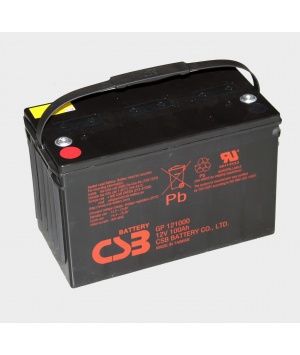 Batterie plomb CSB 12V 100Ah GP121000