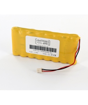 Battery 9.6V for VISONIC Powermax Pro 0-9912-G - GP220AAH8BMX