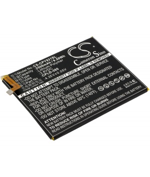 3.8V 2.5Ah LiPo battery for Coolpad Fengshang Pro 2