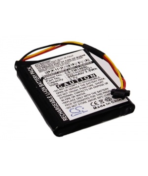 Batterie 3.7V 0.95Ah Li-ion pour TomTom One 140S, 1EK0.052.02